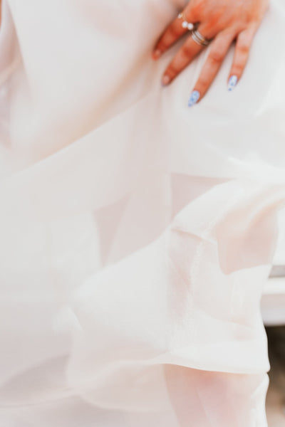 Ivory Sheer Maxi Dress TBD14036 - Southern Soule Designs