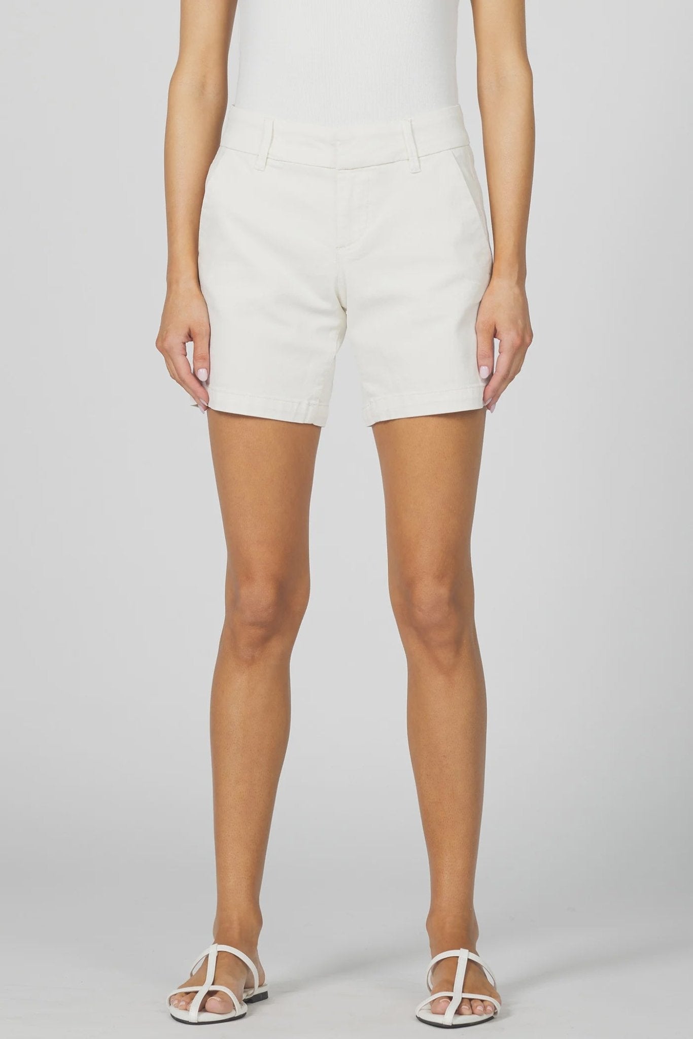 Ivory South Hampton Shorts - Southern Soule Designs