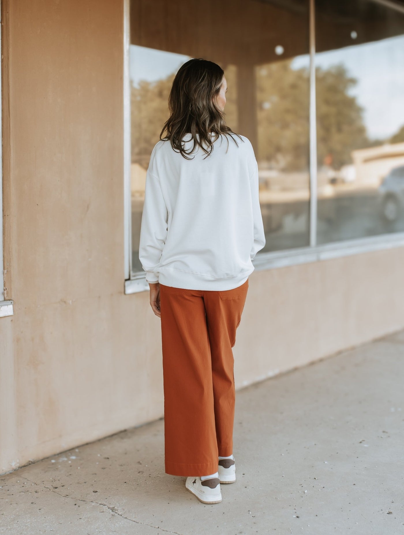 Jake Wide Leg Pant Rust 82190016RU - Southern Soule Designs