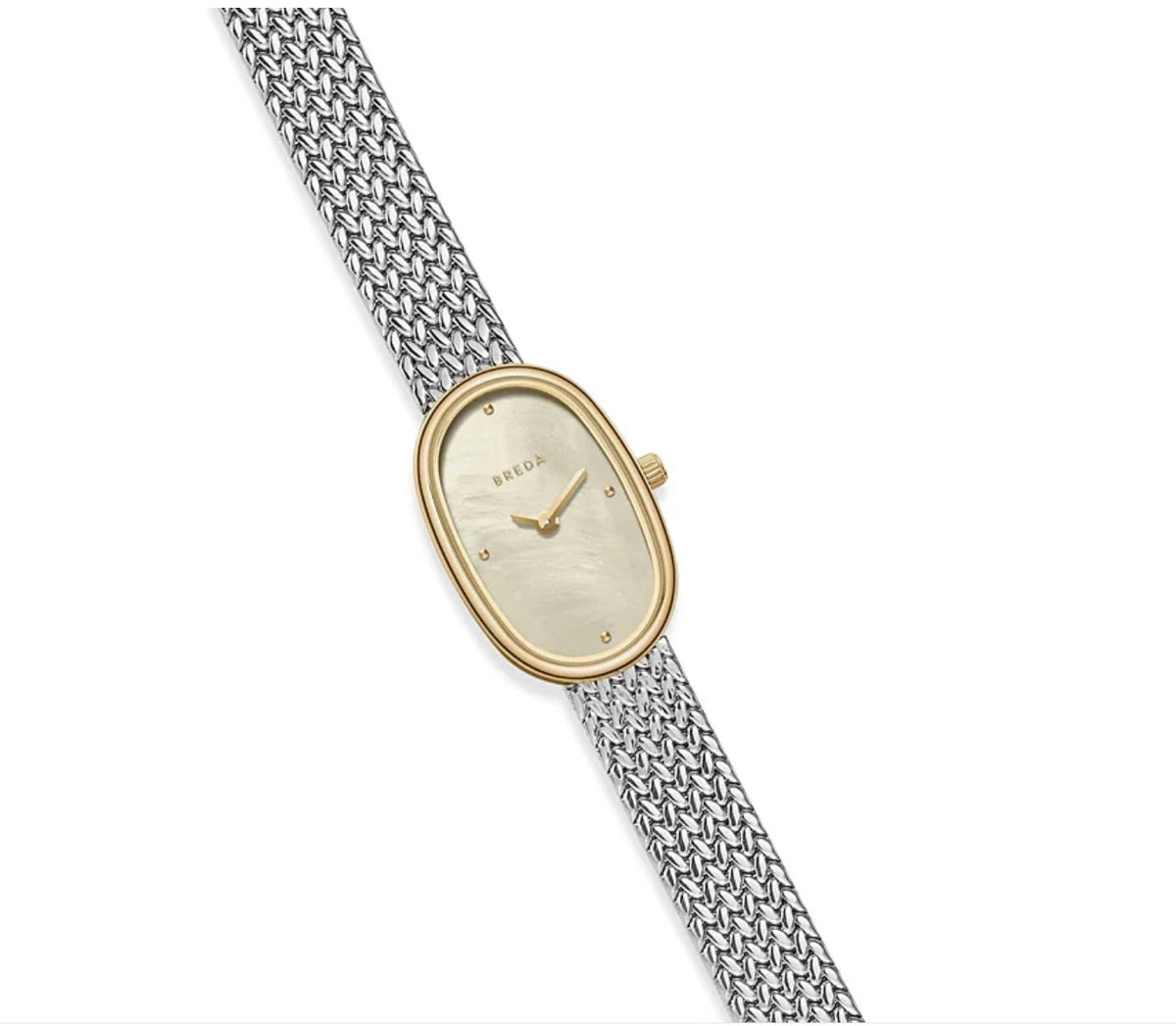Jane Tethered Silver/Gold Mesh Watch 23MM 1741q - Southern Soule Designs