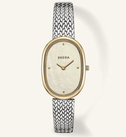 Jane Tethered Silver/Gold Mesh Watch 23MM 1741q - Southern Soule Designs