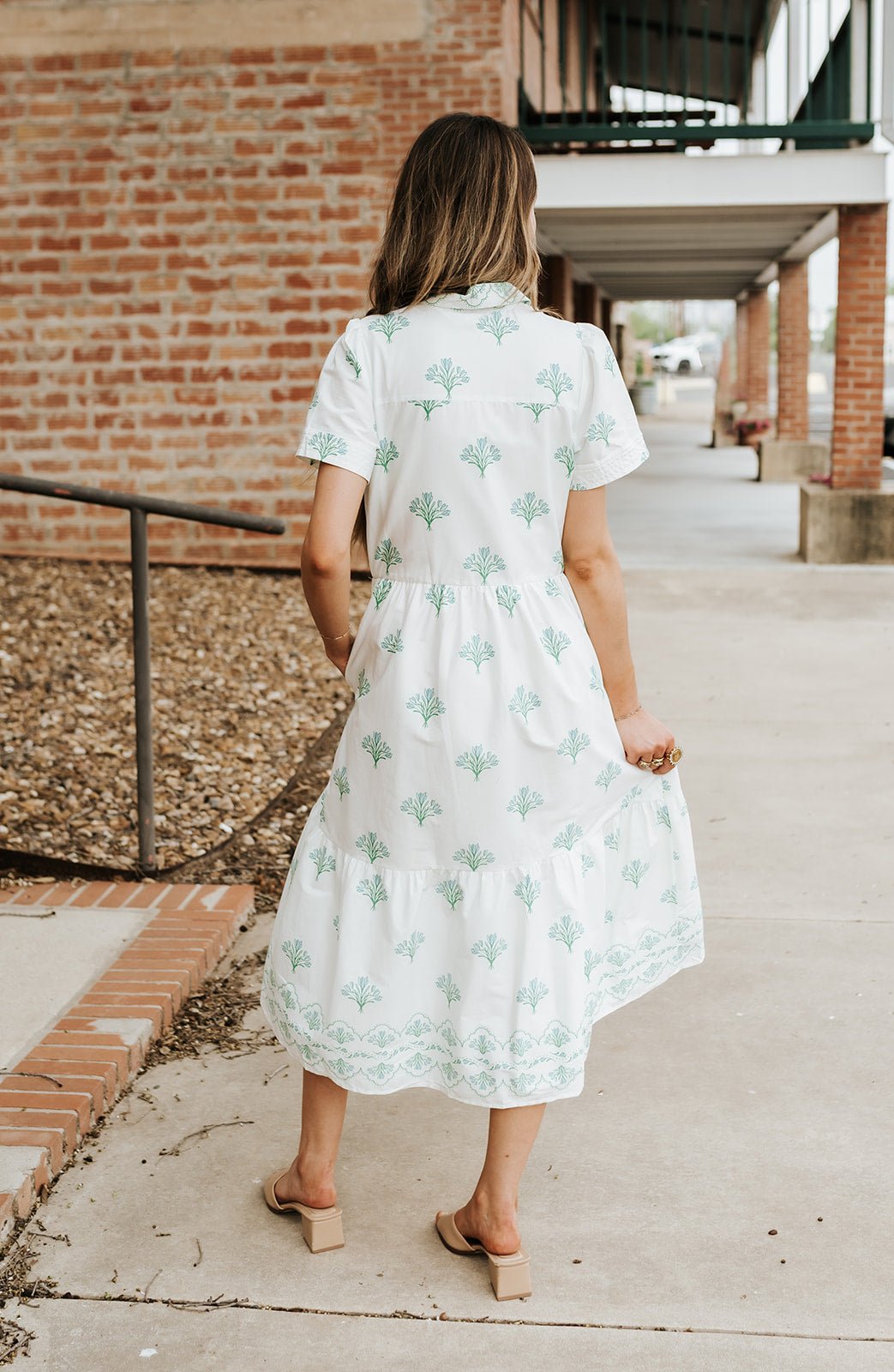 Jema Bell Blooms Blue Dress - Southern Soule Designs