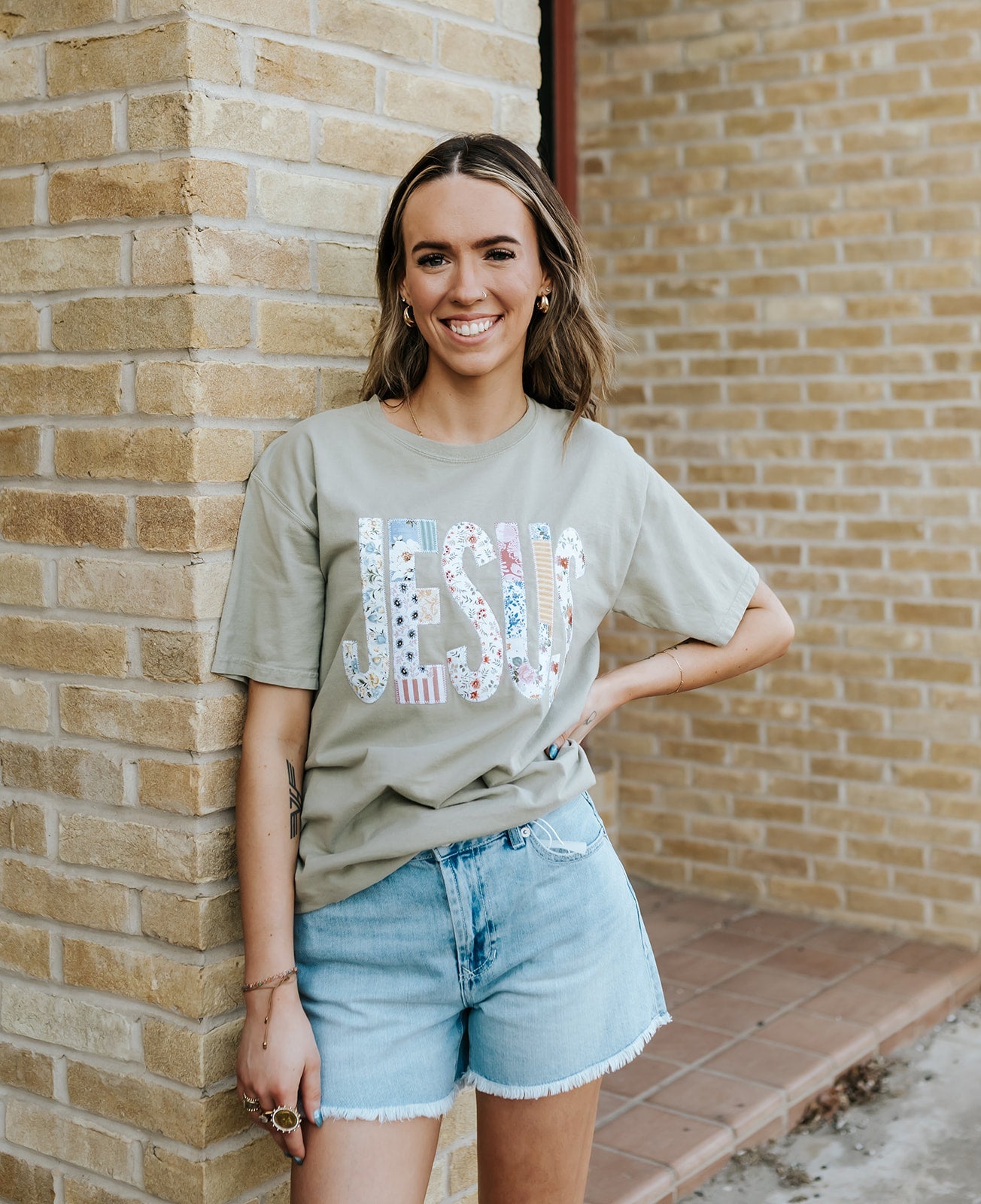 Jesus Pray Christian Faith Short Sleeve T-Shirt - Southern Soule Designs