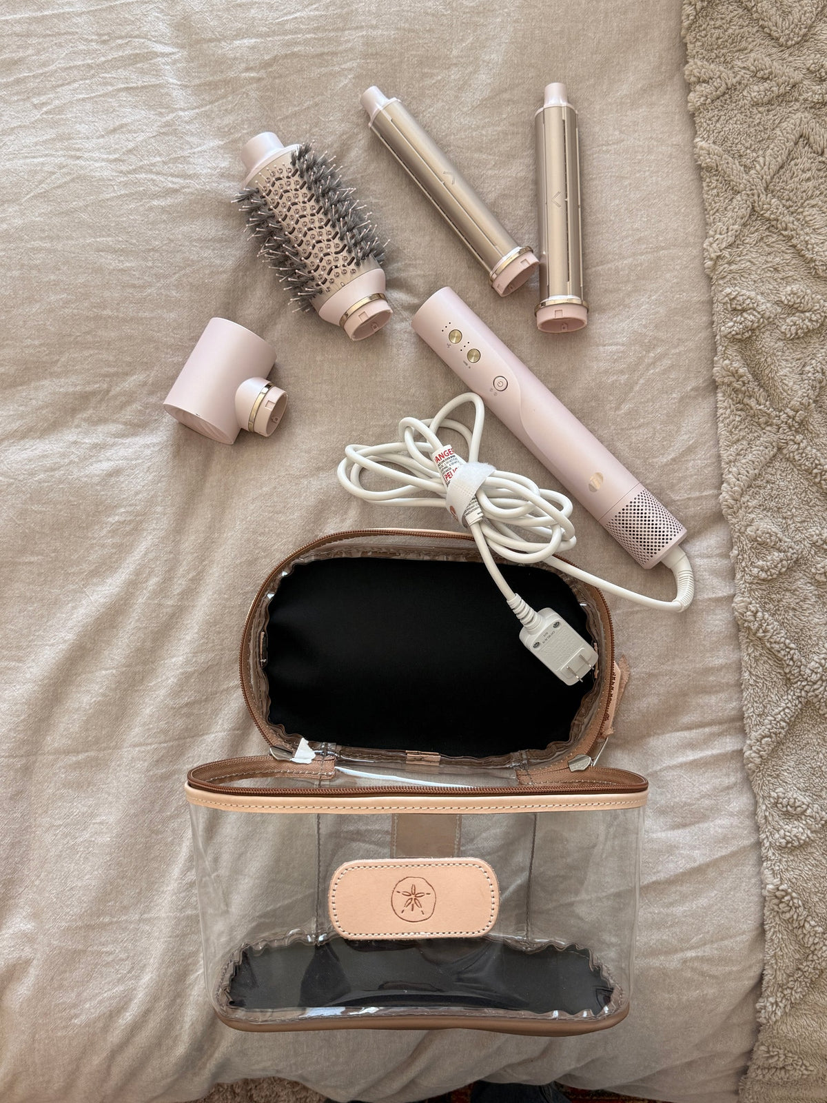 JH Clear Makeup Case - New - Southern Soule Designs