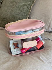 JH Clear Makeup Case - New - Southern Soule Designs