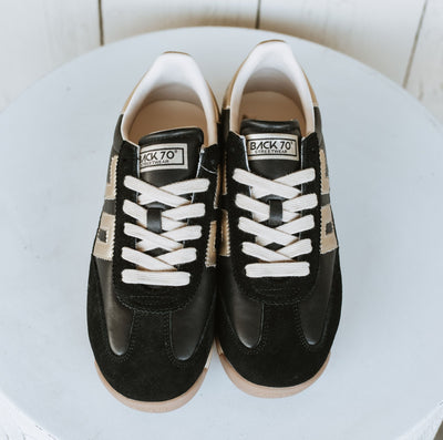 Jogger N Black Gold Sneaker - Southern Soule Designs
