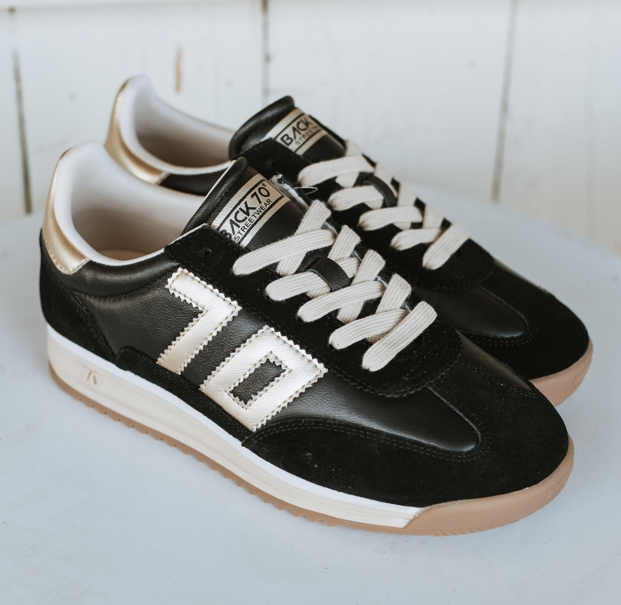 Jogger N Black Gold Sneaker - Southern Soule Designs