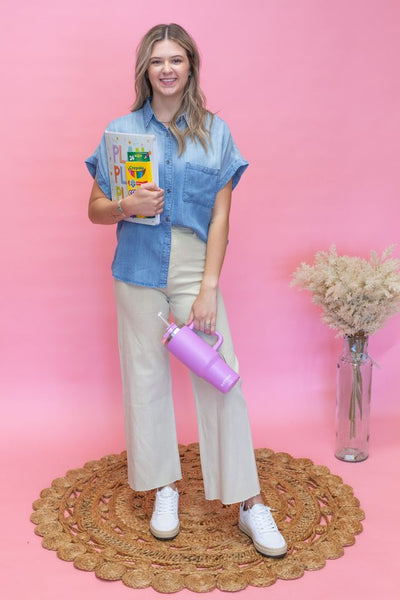 JT1230 - 01 Denim Shirt - Southern Soule Designs