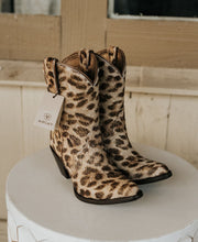 Julietta J Toe Western Boot Gilded Leopard Hair 10072420 - Southern Soule Designs