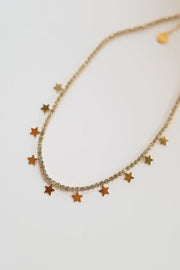 Julietta Star Charm Tennis Necklace - Southern Soule Designs