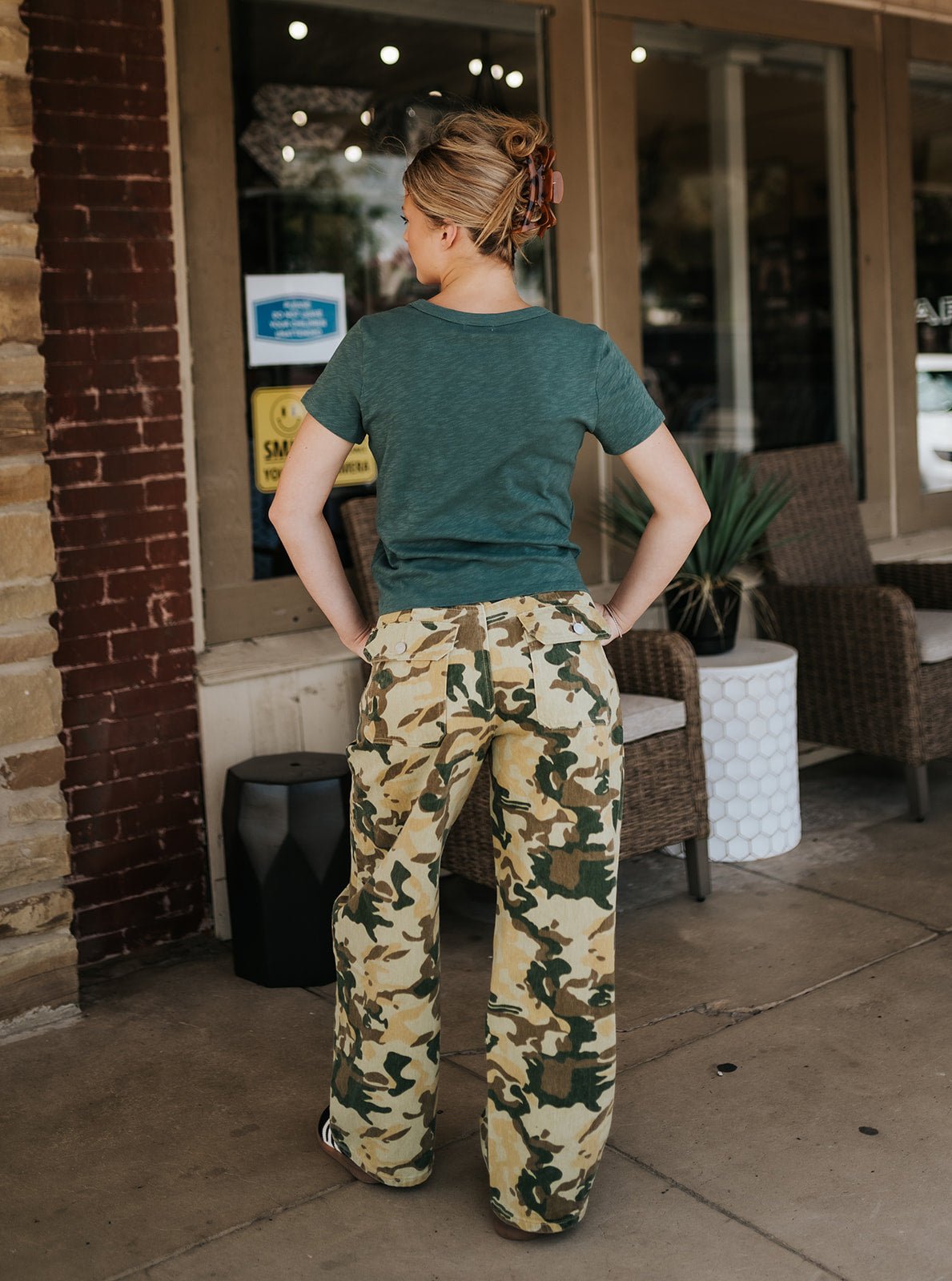 Junie Emerald Cove Slub Tee ZT262980 - Southern Soule Designs