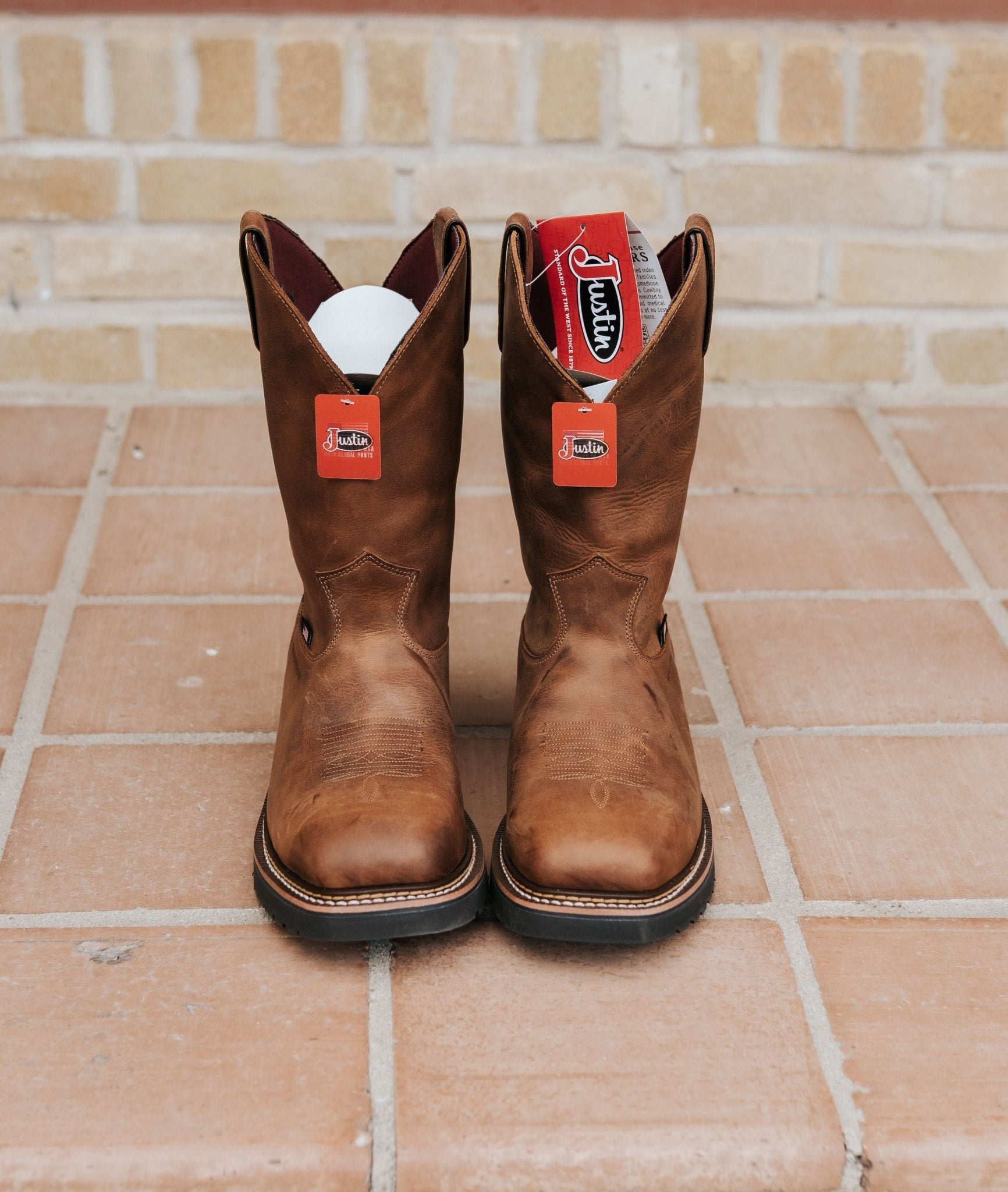 Justin Men's Ames Walnut Brown Boot HL4225 - Southern Soule Designs