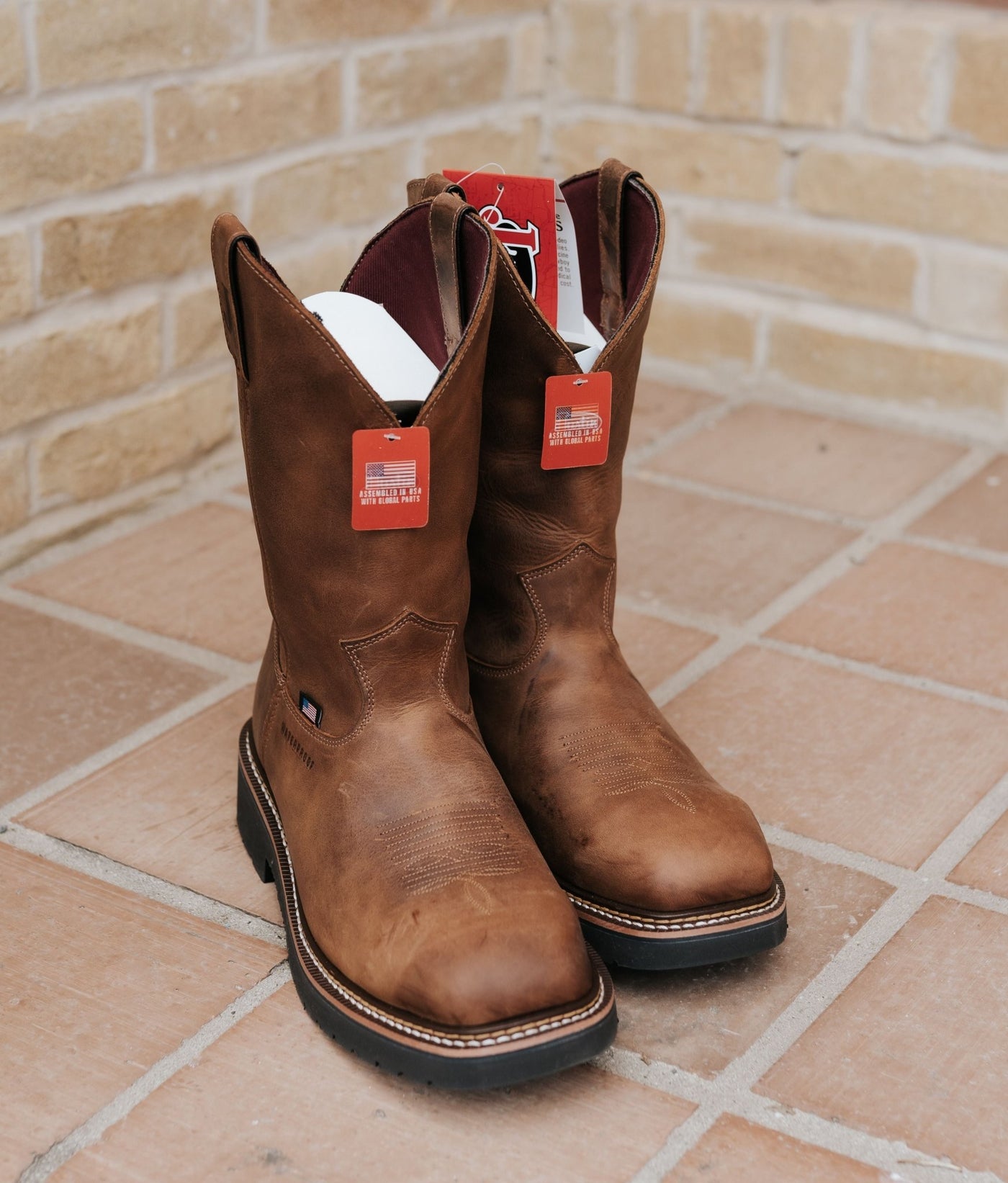 Justin Men's Ames Walnut Brown Boot HL4225 - Southern Soule Designs