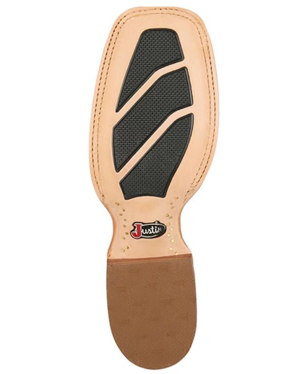 Justin Men's Cowman Tan Orange Cowhide Boot CX1322 - Southern Soule Designs