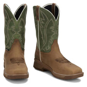 Justin Men's Nitread Taupe/Fern Green Cowhide Boot CR3210 - Southern Soule Designs