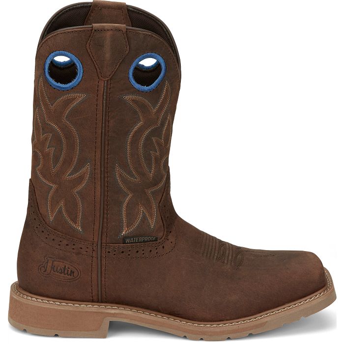 Justin MNS All Around Waterproof Brown Walnut SE3114 - Southern Soule Designs