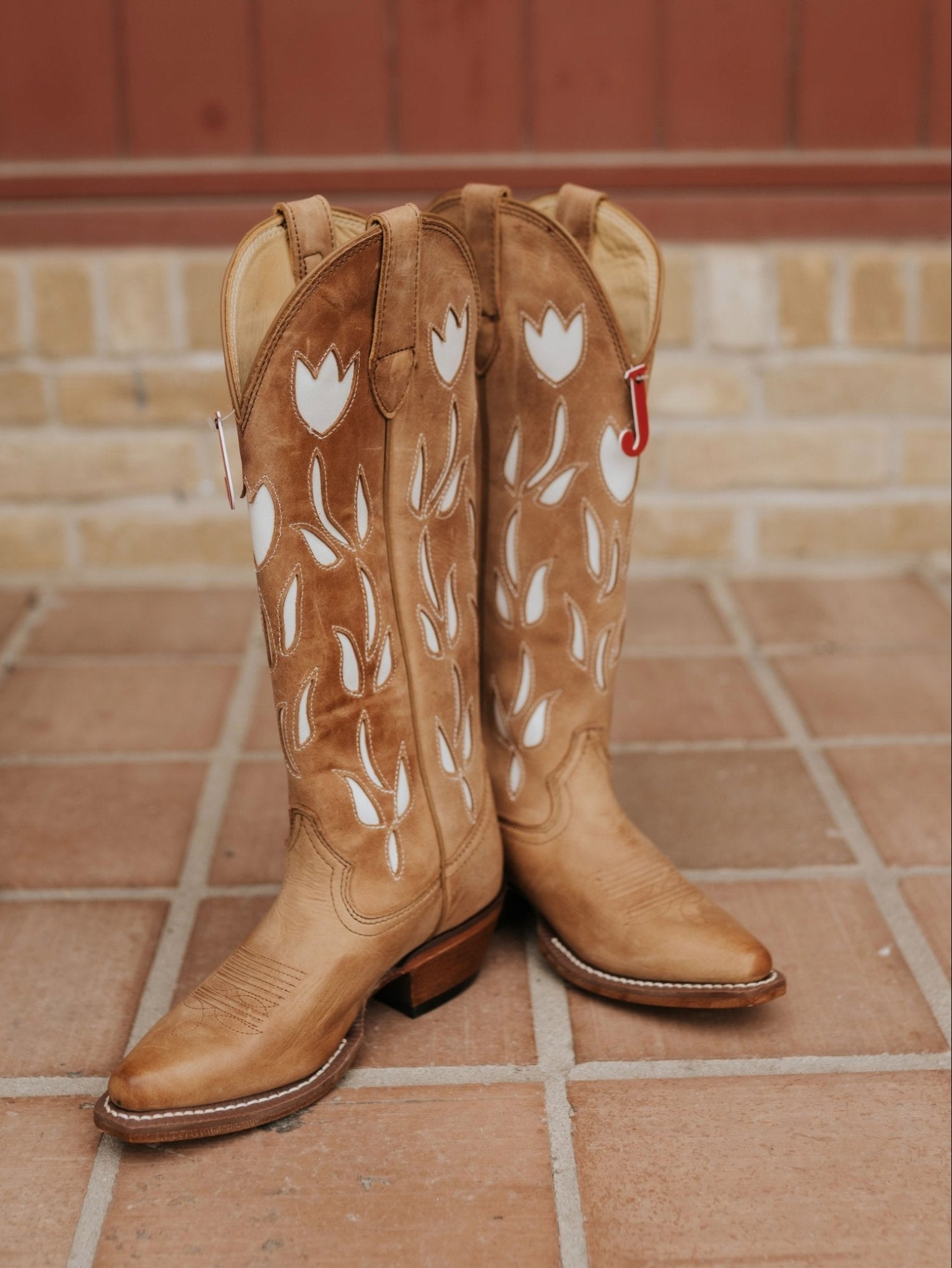 Justin Women's May Antique Tan Cowhide Boot VN4456 - Southern Soule Designs