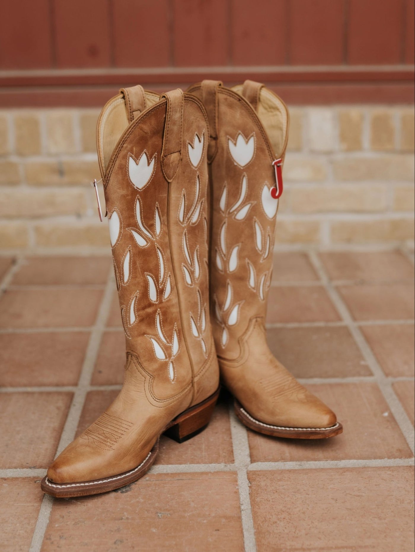 Justin Women's May Antique Tan Cowhide Boot VN4456 - Southern Soule Designs