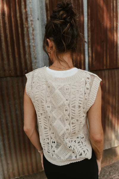 Baroque Sweater Top Crystal ZW253300