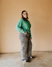 Kelly Green Lightweight Cardigan TBW237 - Southern Soule Designs