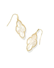 Kendra Scott Abbie Frame Drop Earring Gold - Southern Soule Designs