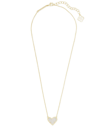 Kendra Scott Ari Gold Heart Pendant - Southern Soule Designs