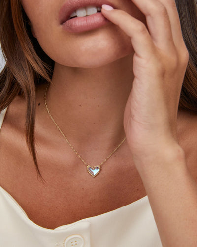 Kendra Scott Ari Gold Heart Pendant - Southern Soule Designs