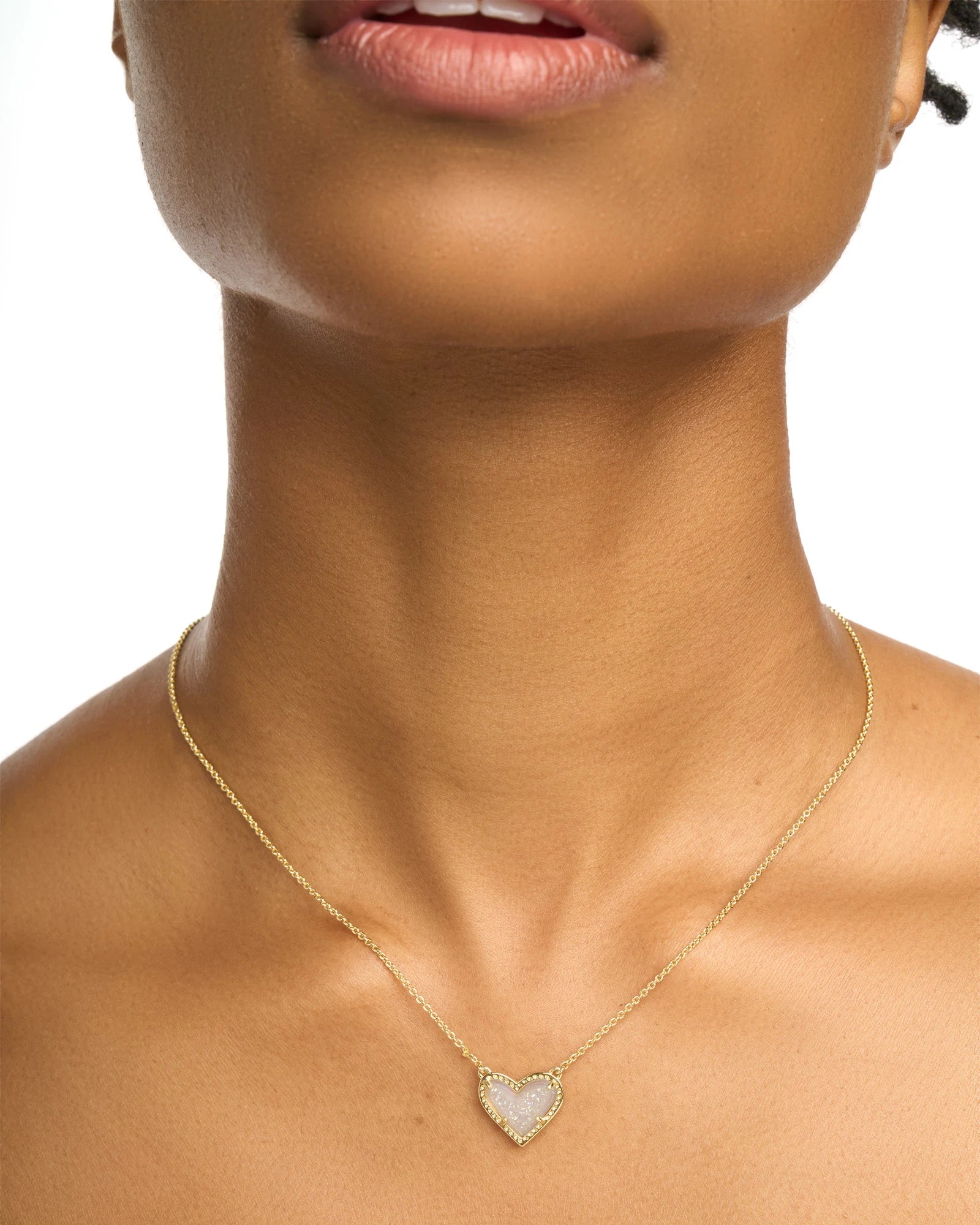 Kendra Scott Ari Gold Heart Pendant - Southern Soule Designs