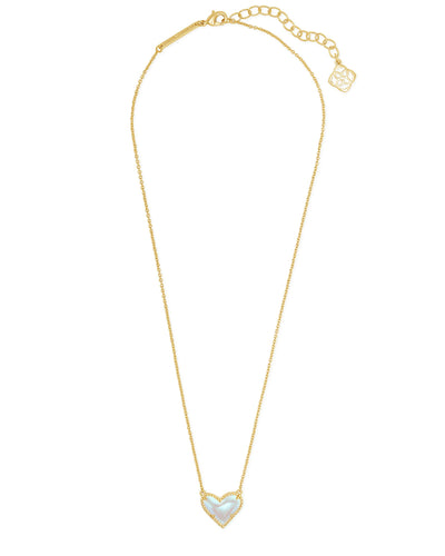 Kendra Scott Ari Gold Heart Pendant - Southern Soule Designs