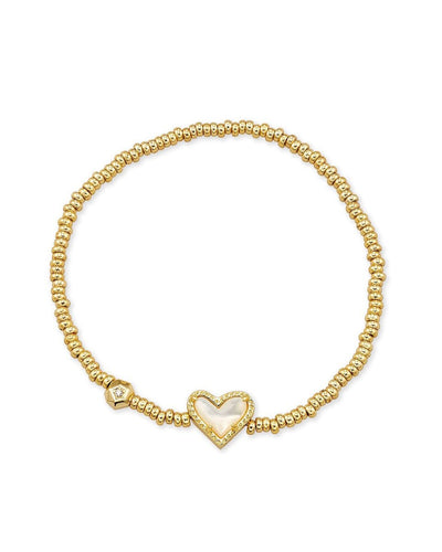 Kendra Scott Ari Heart Bracelet Gold - Southern Soule Designs