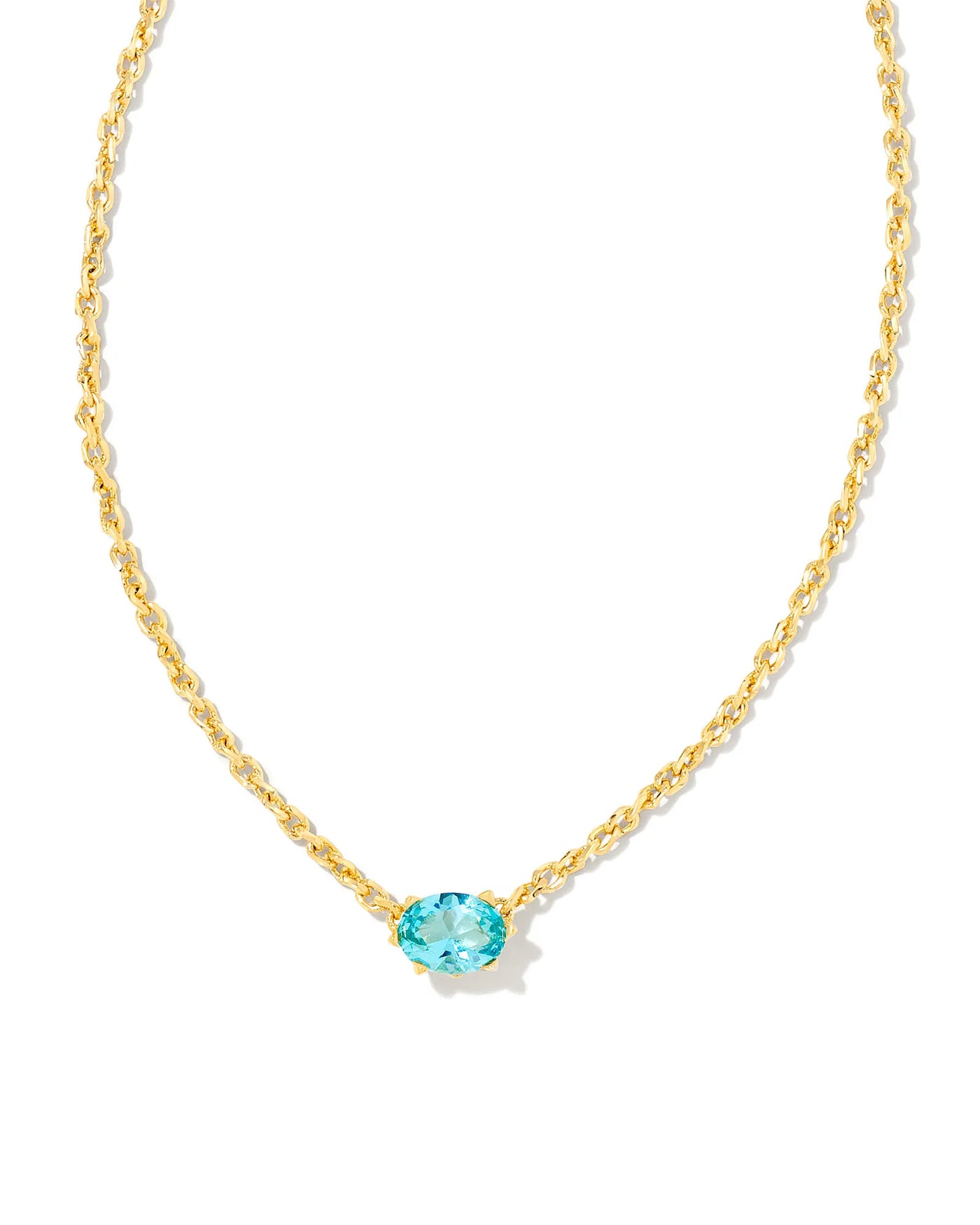 Kendra Scott Cailin Pendant Gold Necklace