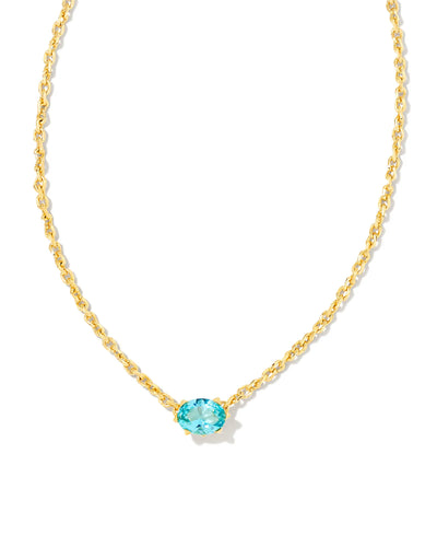 Kendra Scott Cailin Pendant Gold Necklace