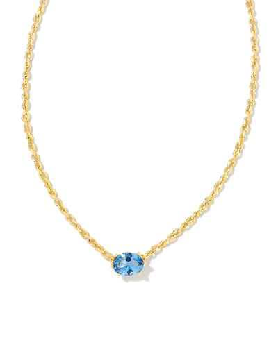 Kendra Scott Cailin Pendant Gold Necklace