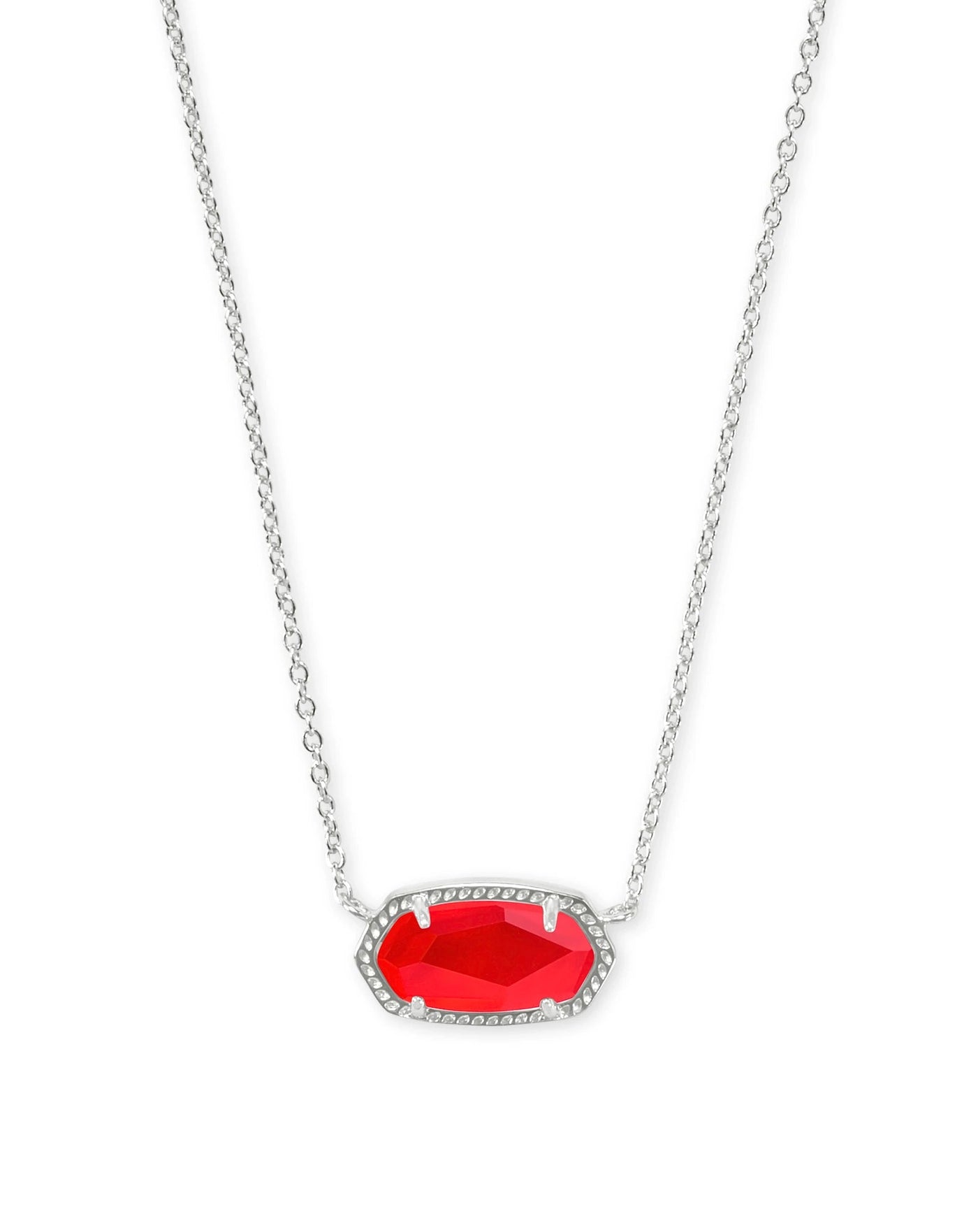 Kendra Scott Elisa Necklace Rhodium - Southern Soule Designs
