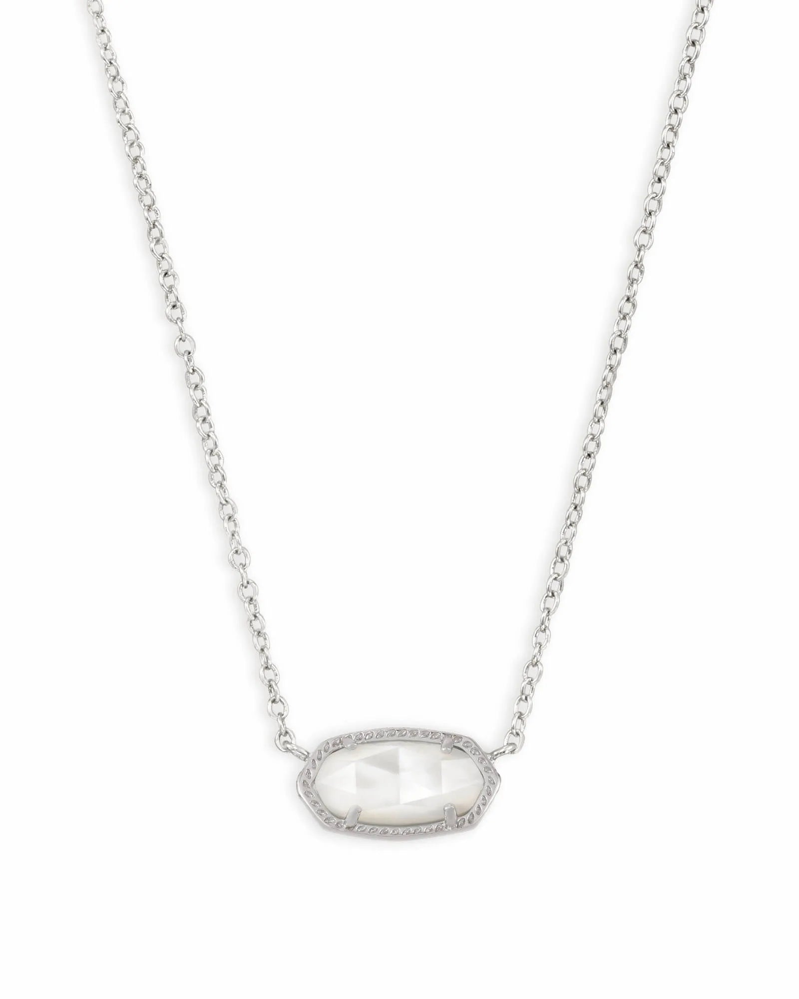 Kendra Scott Elisa Necklace Rhodium - Southern Soule Designs