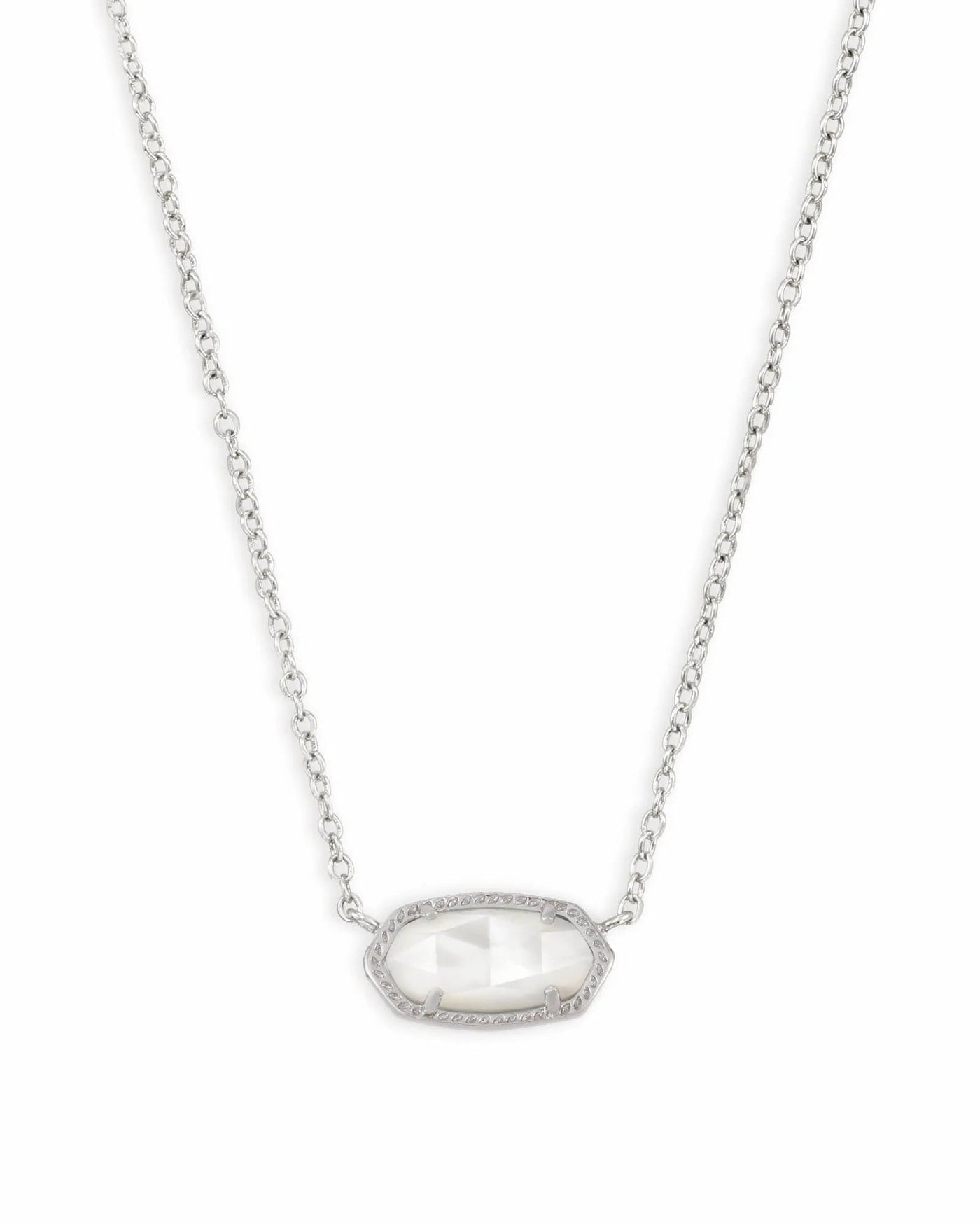 Kendra Scott Elisa Necklace Rhodium - Southern Soule Designs