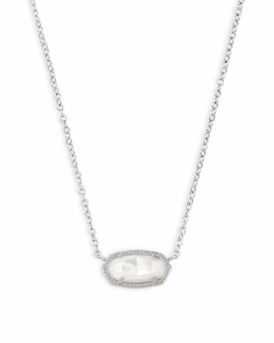 Kendra Scott Elisa Necklace Rhodium - Southern Soule Designs