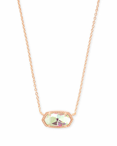 Kendra Scott Elisa Necklace Rose Gold - Southern Soule Designs