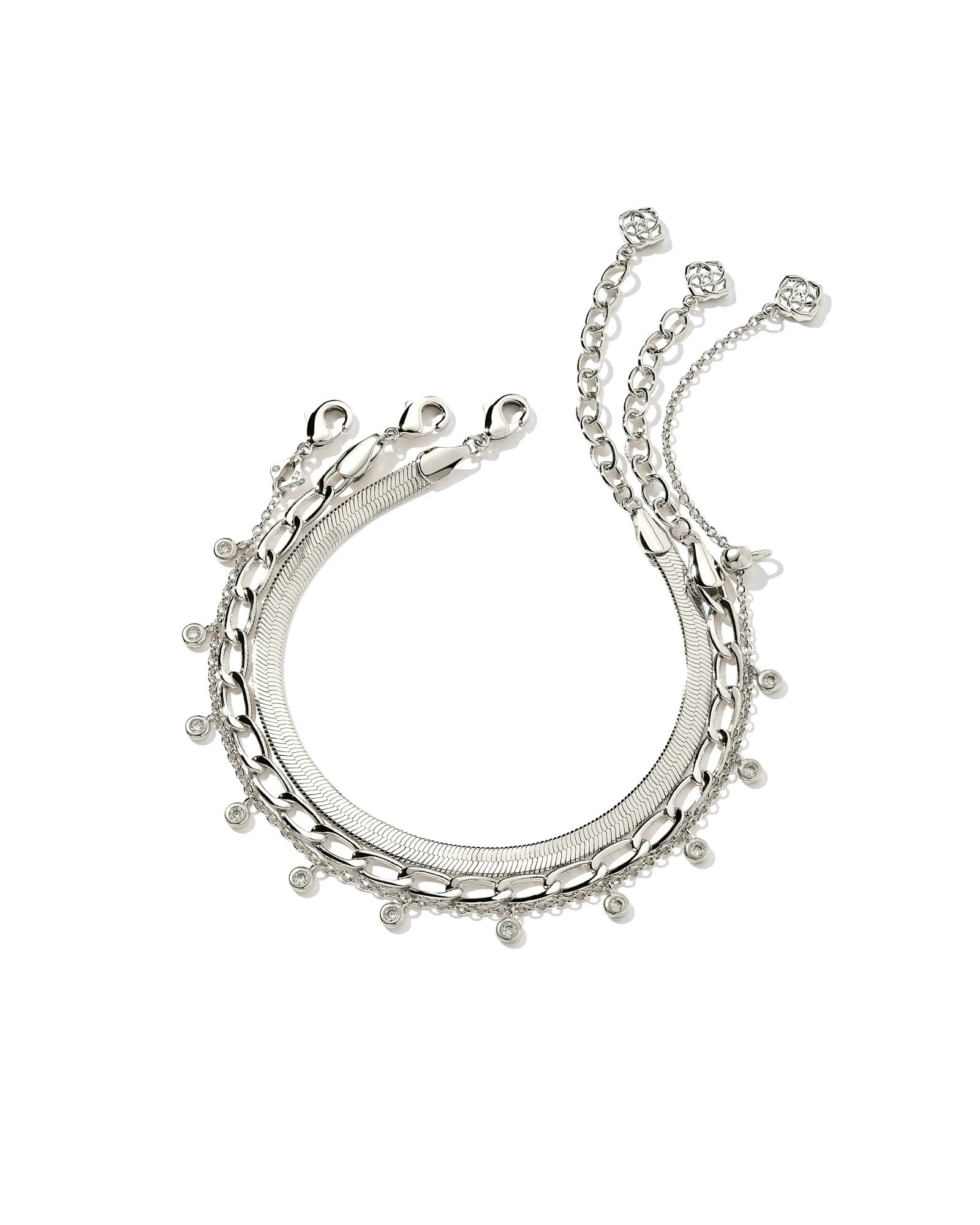 Kendra Scott Kassie Set of 3 Chain Bracelet - Southern Soule Designs