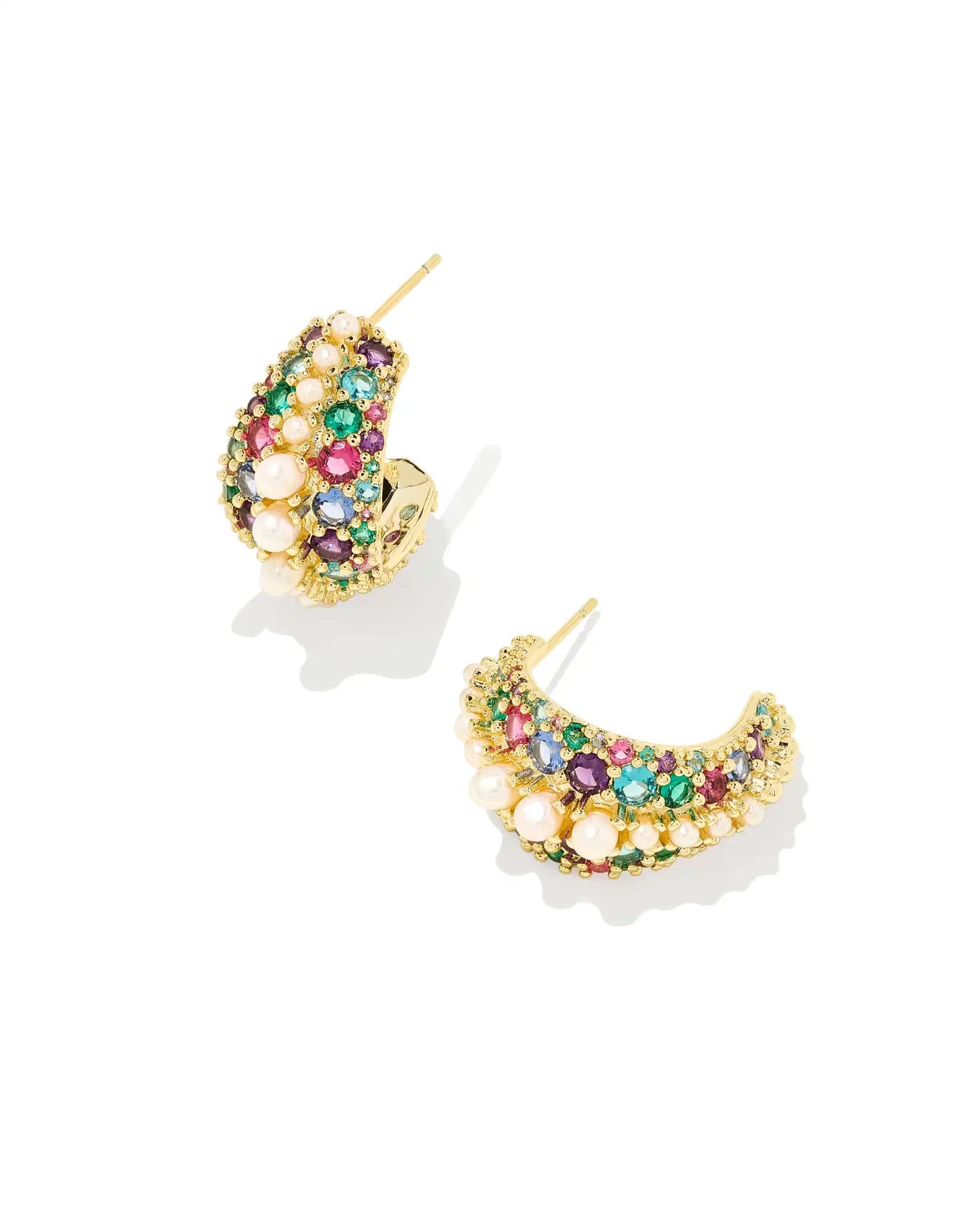 Kendra Scott Krista Hoop Earring Gold - Southern Soule Designs