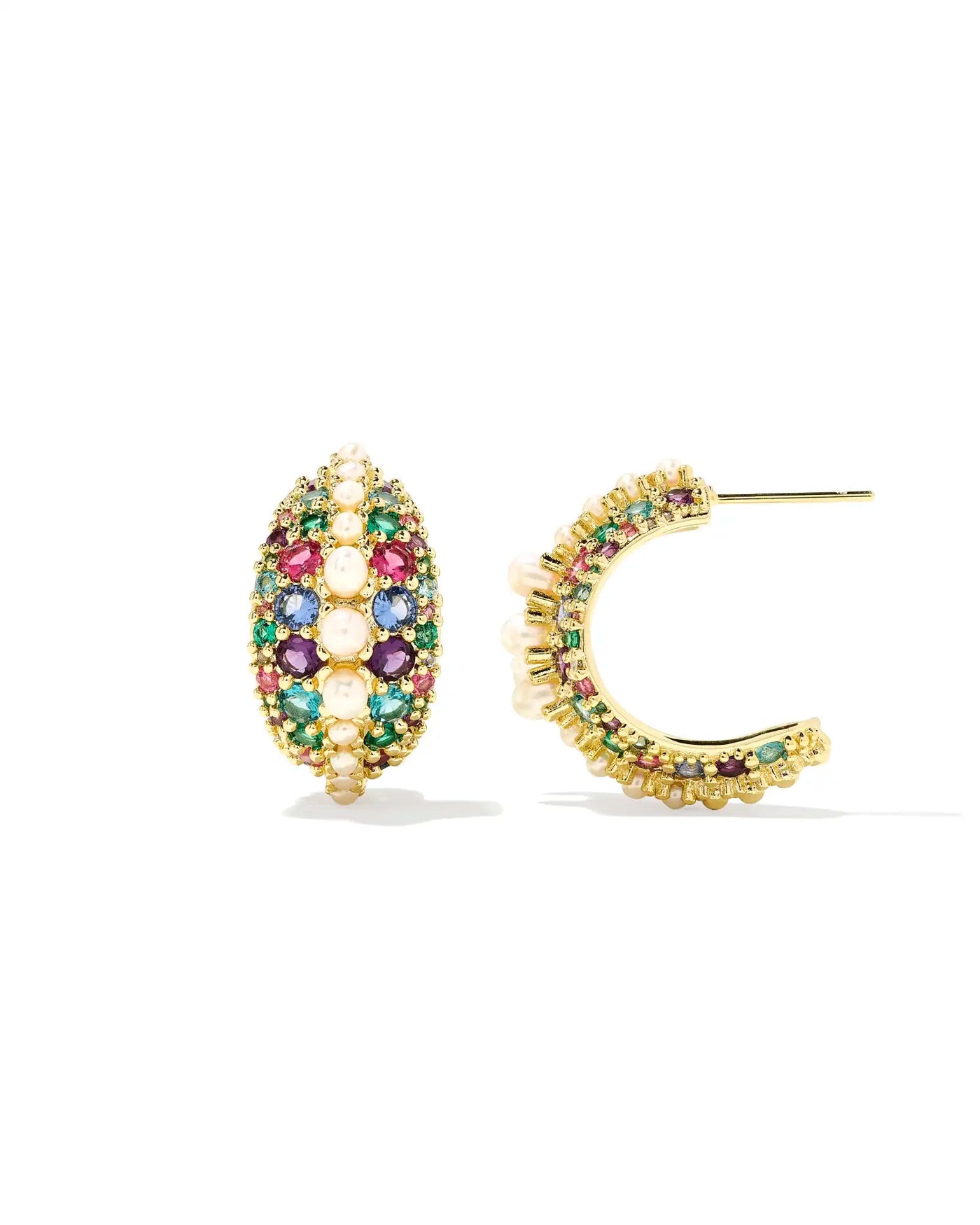 Kendra Scott Krista Hoop Earring Gold - Southern Soule Designs
