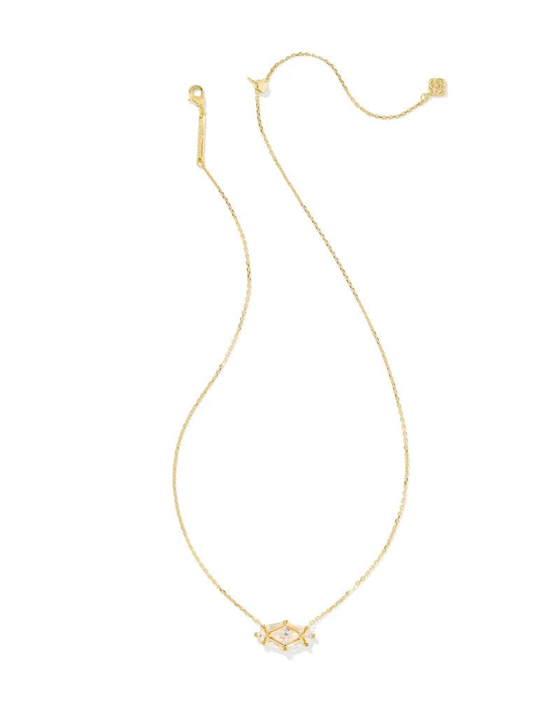 Kendra Scott Lindy Rae Elisa Gold Pendant - Southern Soule Designs