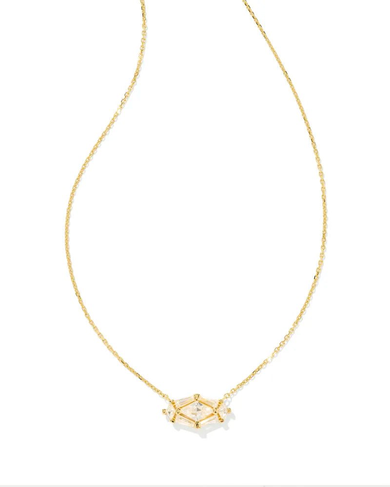 Kendra Scott Lindy Rae Elisa Gold Pendant - Southern Soule Designs