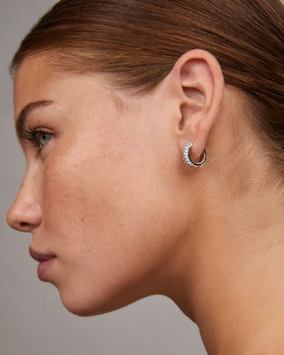 Kendra Scott Mikki Pave Huggie Ear - Southern Soule Designs