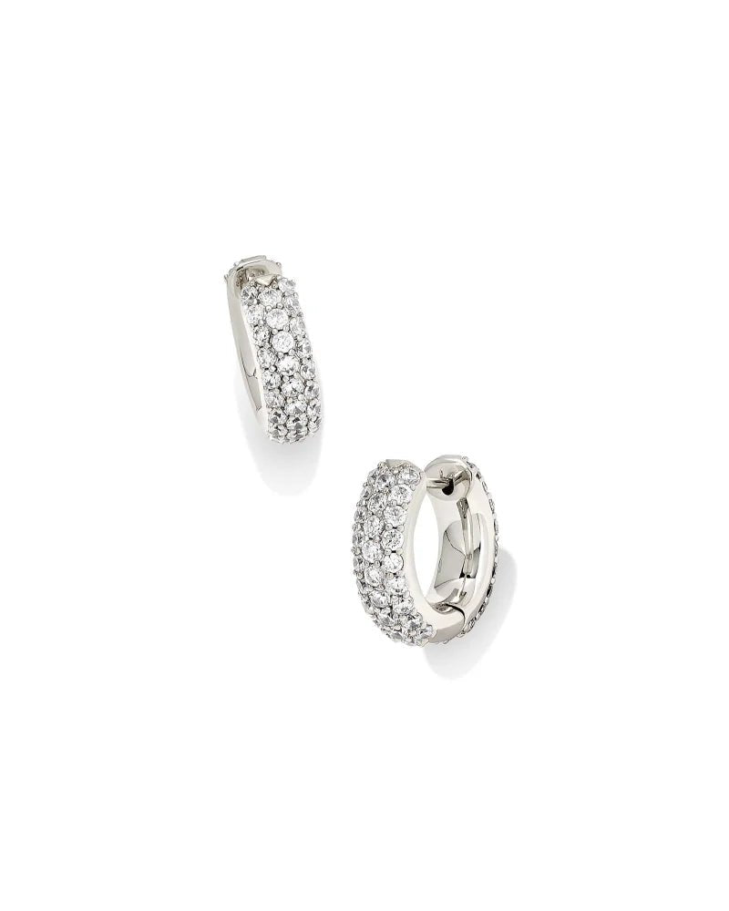 Kendra Scott Mikki Pave Huggie Ear - Southern Soule Designs