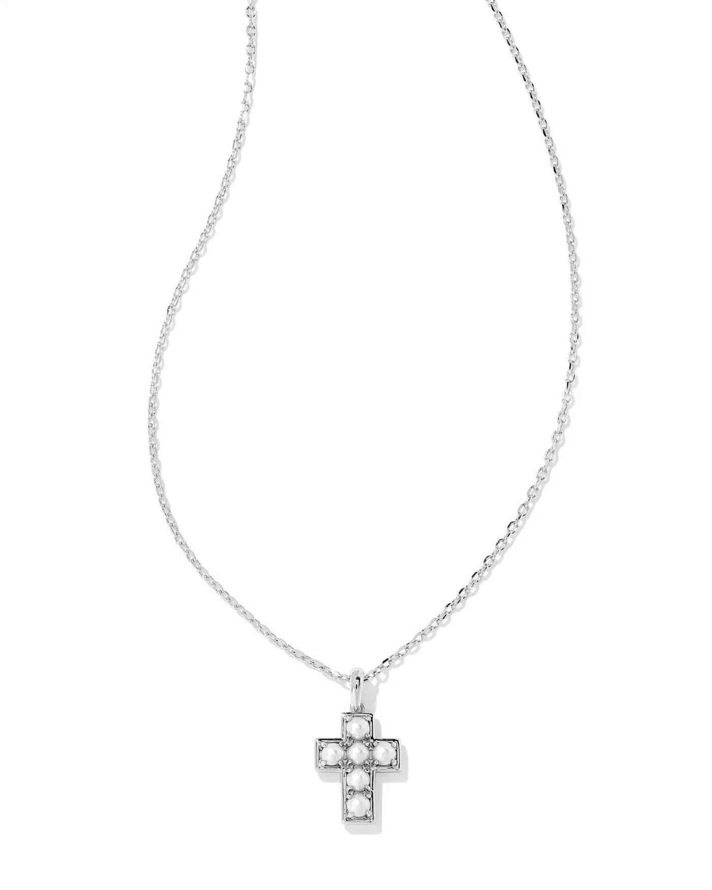Kendra Scott Pearl Cross Pendant Necklace - Southern Soule Designs
