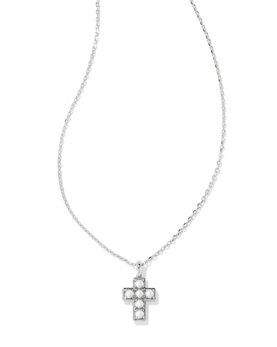 Kendra Scott Pearl Cross Pendant Necklace - Southern Soule Designs