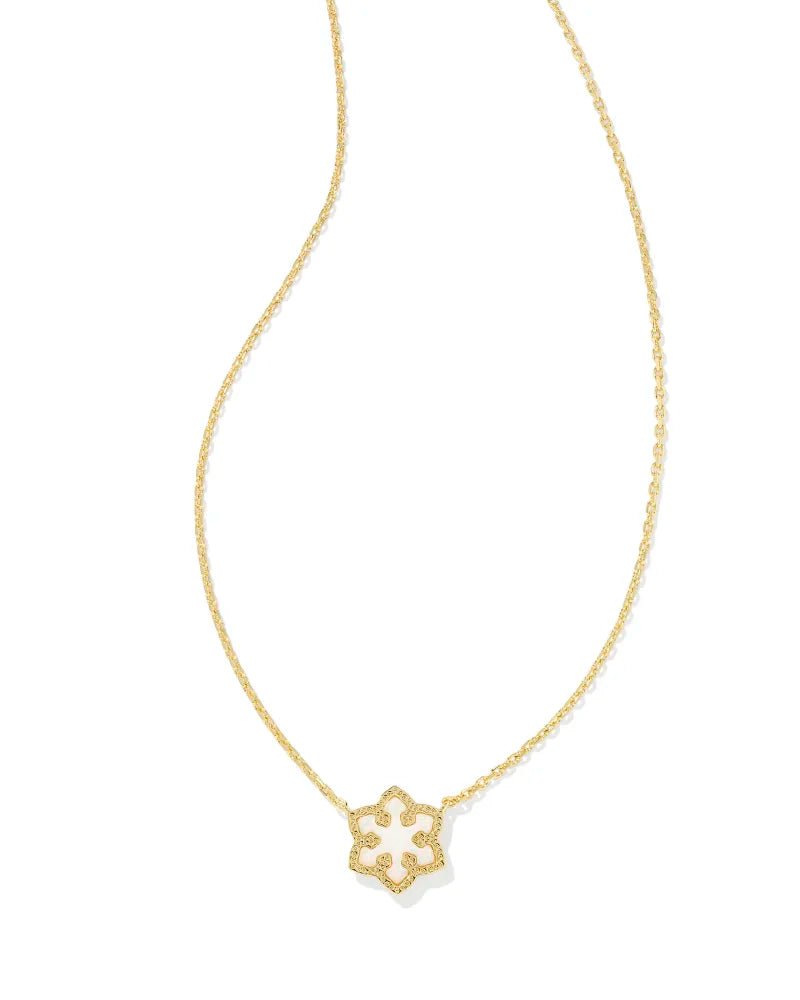 Kendra Scott Snowflake Pendant Gold - Southern Soule Designs