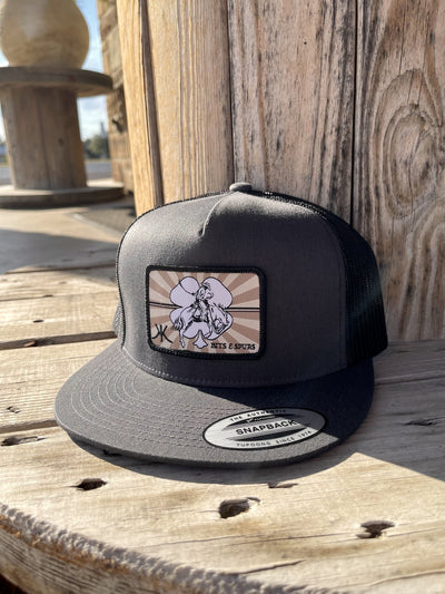 Kerry Kelley Charcoal/Black Cap RDHCKK - 3 - Southern Soule Designs