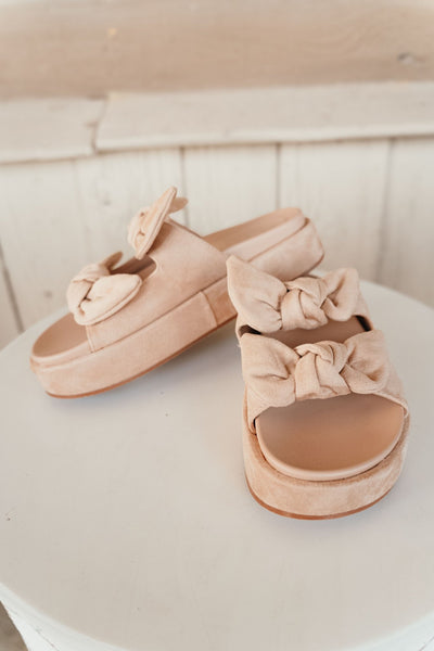 Kiki Beige Suede - Southern Soule Designs